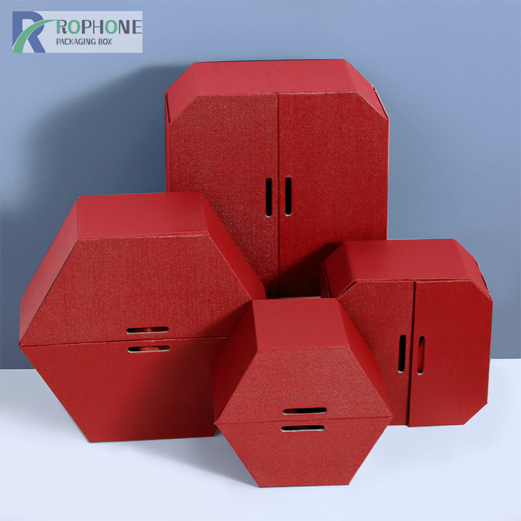 cutii hexagonale en-gros